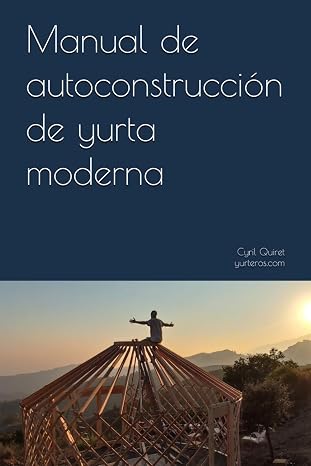 Portada del Manual de autoconstrucción de yurta moderna